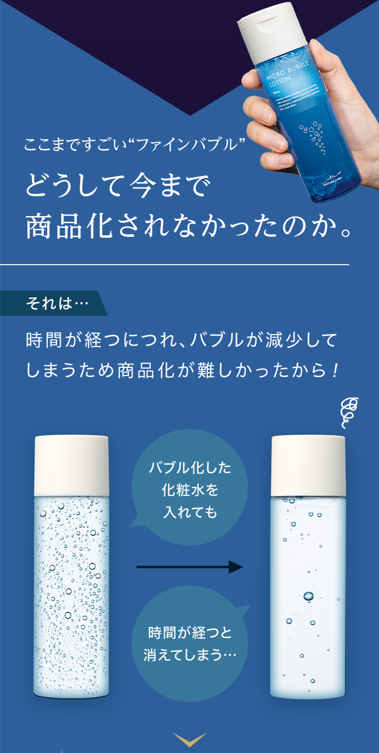 どうして今まで商品化されなかったのか。