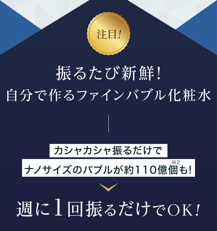 こんなにすごい！ファインバブルのパワー
